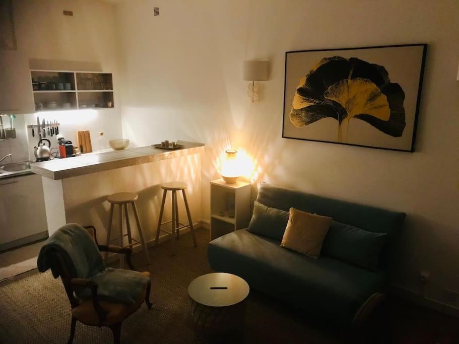 Апартаменты "Les Joncs" Cosy 2 Pieces Cour Intimiste A 5 Min Des Halles ! Сет Экстерьер фото